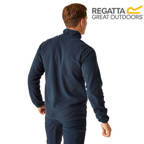 Regatta Hadfield Navy Fleece Vest Heren Regatta Hadfield Navy Fleece Vest Heren