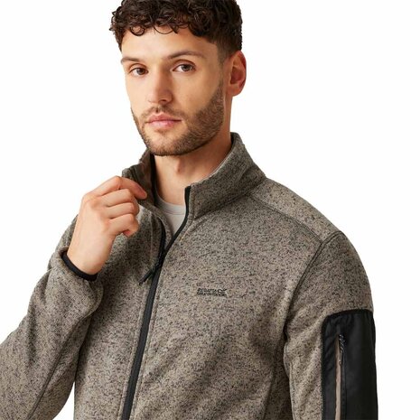 Regatta Newhill Golden Sand Fleece Vest Heren