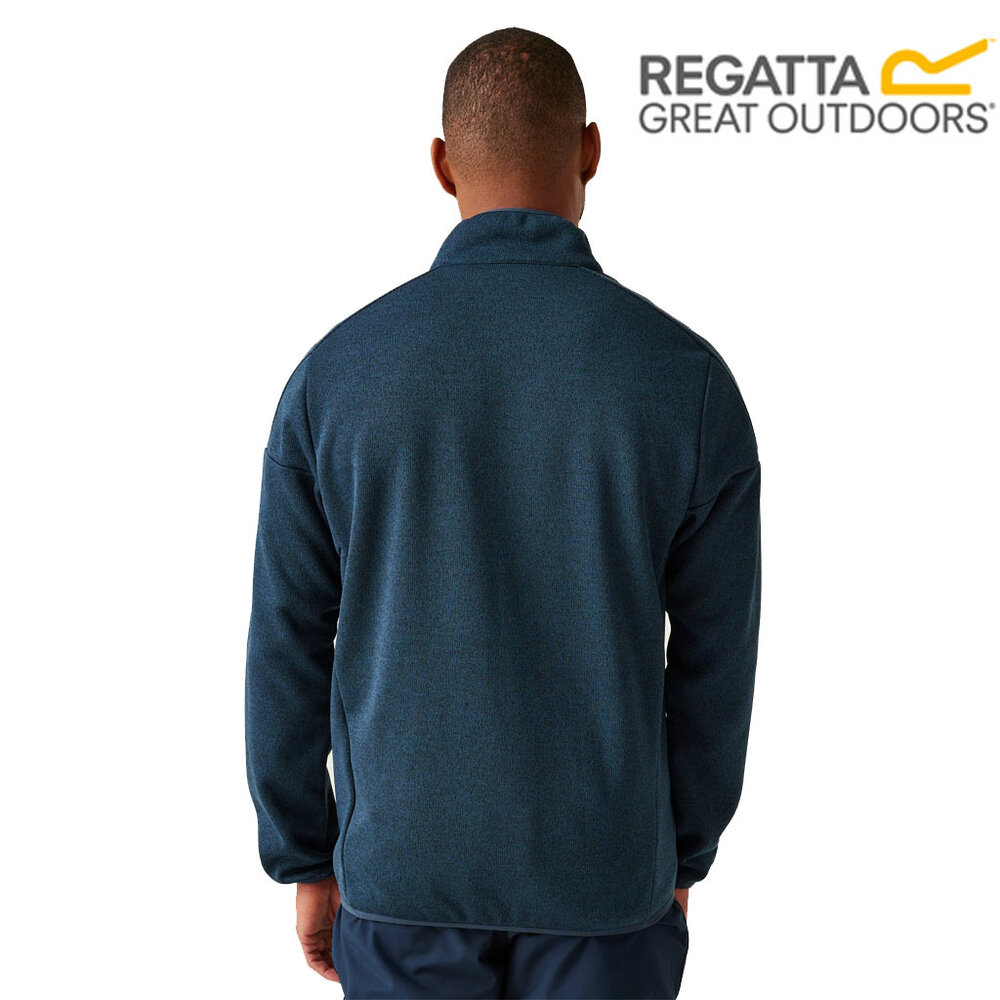 Regatta Kames Moonlight Denim Tangerine Tango Fleece Vest Heren