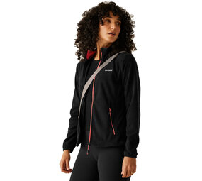 Regatta Floreo Black Peach Bloom Fleece Vest Dames Regatta Floreo Black Peach Bloom Fleece Vest Dames