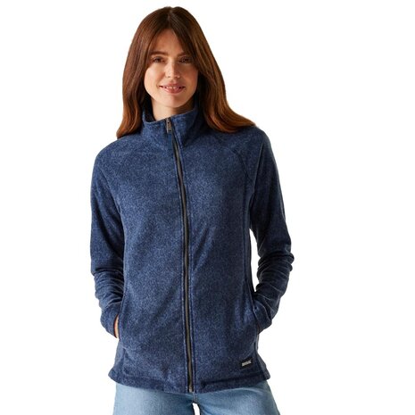 Regatta Mayse Navy Marl Fleece Vest Dames
