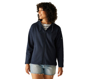 Regatta Bayletta Navy Hoodie met Rits Dames Regatta Bayletta Navy Hoodie met Rits Dames
