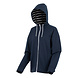 Regatta Bayletta Navy Hoodie met Rits Dames Regatta Bayletta Navy Hoodie met Rits Dames