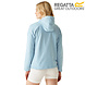 Regatta Bayletta Chambray Blue Hoodie met Rits Dames Regatta Bayletta Chambray Blue Hoodie met Rits Dames