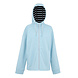 Regatta Bayletta Chambray Blue Hoodie met Rits Dames Regatta Bayletta Chambray Blue Hoodie met Rits Dames
