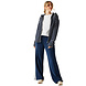 Regatta Bayletta Navy White Stripe Hoodie met Rits Dames Regatta Bayletta Navy White Stripe Hoodie met Rits Dames