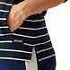 Regatta Bayletta Navy White Stripe Hoodie met Rits Dames Regatta Bayletta Navy White Stripe Hoodie met Rits Dames