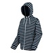 Regatta Bayletta Navy White Stripe Hoodie met Rits Dames Regatta Bayletta Navy White Stripe Hoodie met Rits Dames