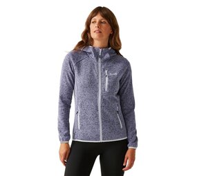 Regatta Newhill Wisteria Lilac Hint Fleece Vest met Capuchon Dames Regatta Newhill Wisteria Lilac Hint Fleece Vest met Capuchon Dames