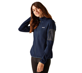 Regatta Aldean Waterproof Navy Icy Morn Softshell Jas Dames Regatta Aldean Waterproof Navy Icy Morn Softshell Jas Dames