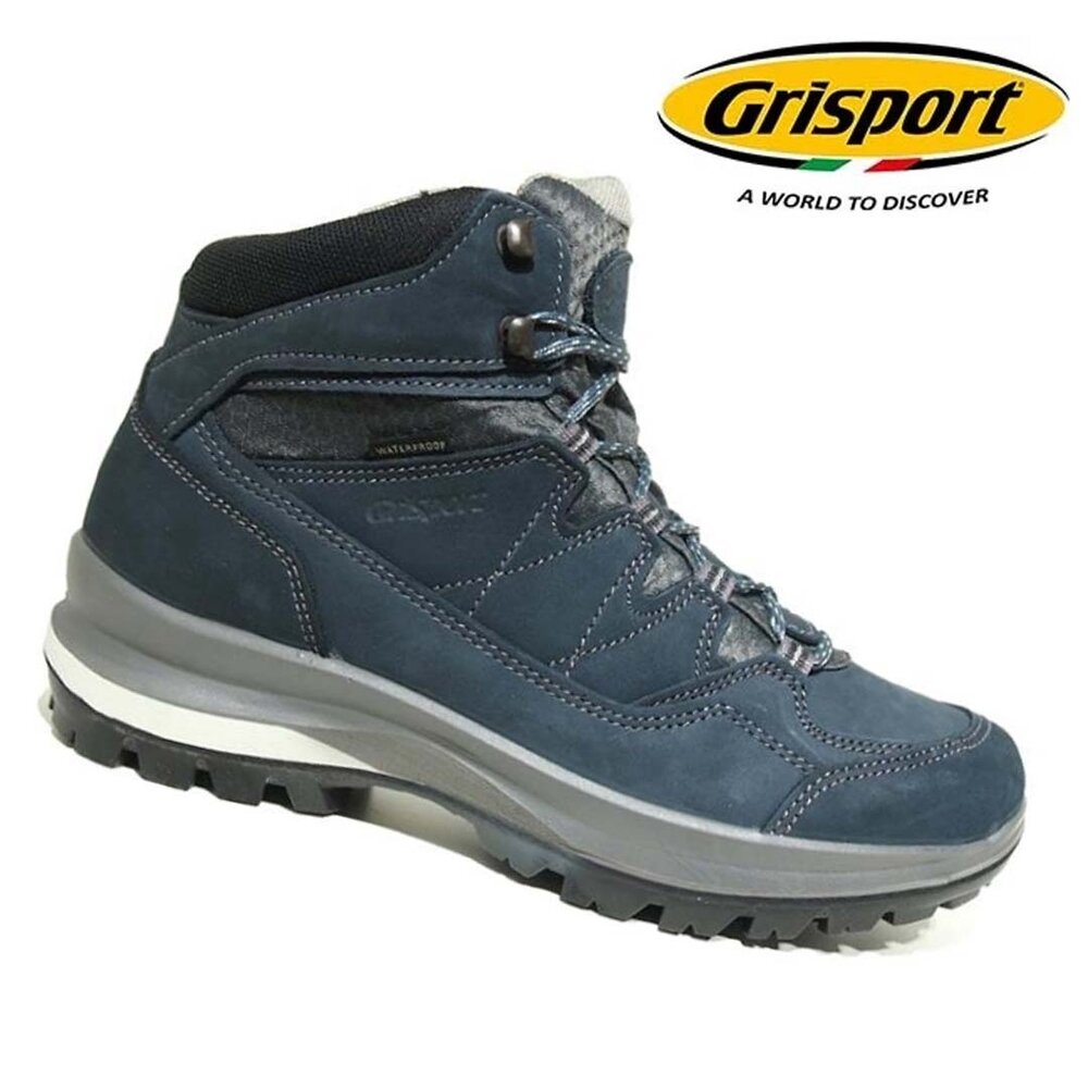 Grisport Bari Mid Blue Wandelschoenen Dames Grisport Bari Mid Blue Wandelschoenen Dames