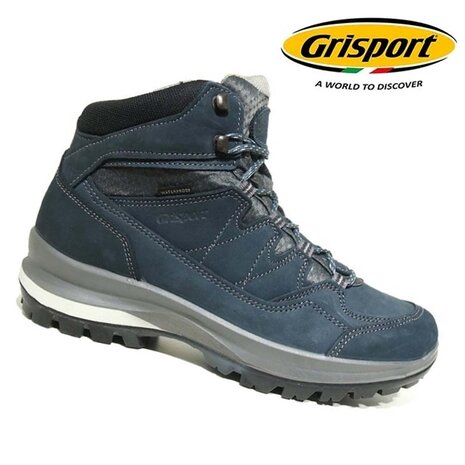 Grisport Bari Mid Blue Wandelschoenen Dames Grisport Bari Mid Blue Wandelschoenen Dames