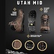 Grisport Utah Mid Zwart Wandelschoenen Grisport Utah Mid Zwart Wandelschoenen