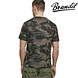 Brandit Dark Camo Round Neck T-Shirt Brandit Dark Camo Round Neck T-Shirt