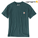 Carhartt Dearborn Pocket Shortsleeve Greenstone T-Shirt Heren Carhartt Dearborn Pocket Shortsleeve Greenstone T-Shirt Heren