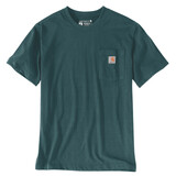 Carhartt Dearborn Pocket Shortsleeve Greenstone T-Shirt Heren Carhartt Dearborn Pocket Shortsleeve Greenstone T-Shirt Heren