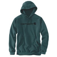 Carhartt Marquette Logo Greenstone Sweatshirt Heren