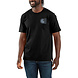 Carhartt Relaxed Fit Lightweight SS C Graphic Zwart T-Shirt Heren Carhartt Relaxed Fit Lightweight SS C Graphic Zwart T-Shirt Heren