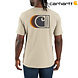 Carhartt Relaxed Fit Lightweight SS C Graphic Oat Milk T-Shirt Heren Carhartt Relaxed Fit Lightweight SS C Graphic Oat Milk T-Shirt Heren
