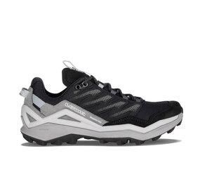 Lowa Maddox Pro GTX Lo Wide Black Grey Wandelschoenen Heren Lowa Maddox Pro GTX Lo Wide Black Grey Wandelschoenen Heren