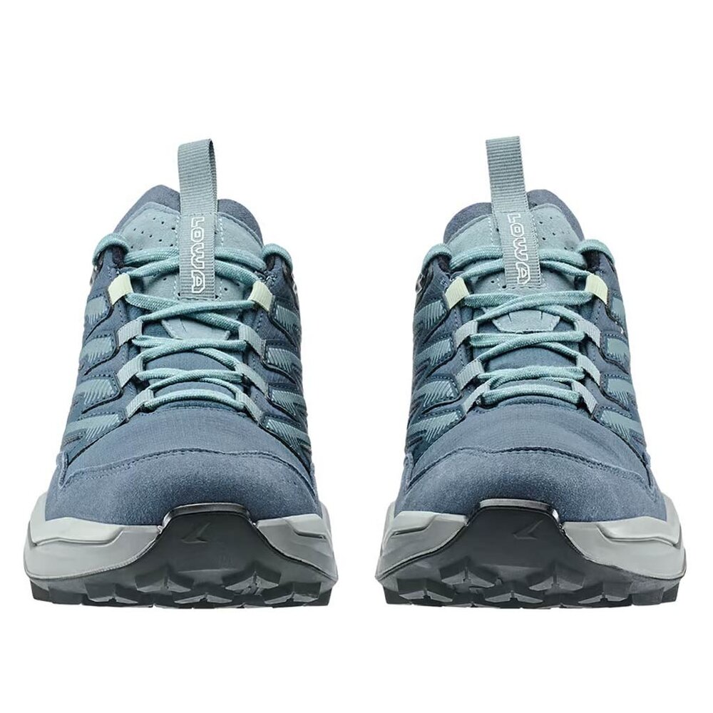 Lowa Maddox Pro GTX Lo Smokeblue Slateblue Wandelschoenen Dames Lowa Maddox Pro GTX Lo Smokeblue Slateblue Wandelschoenen Dames