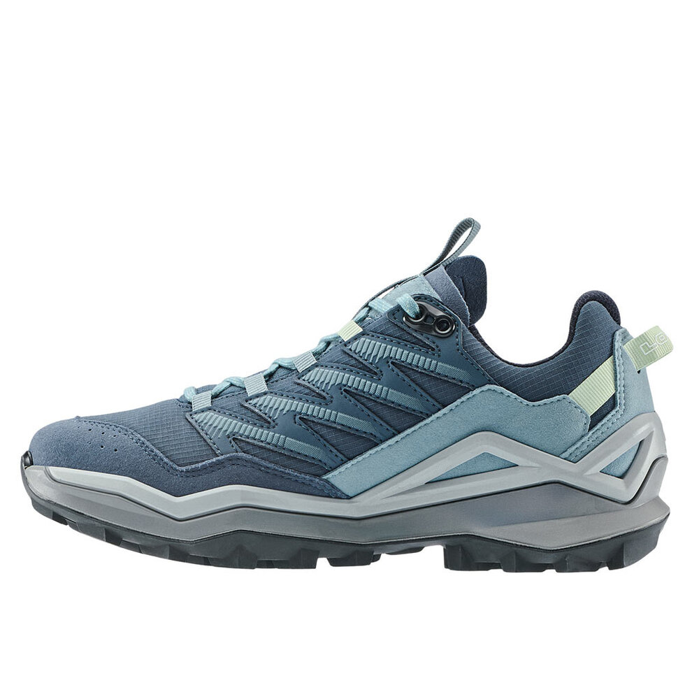 Lowa Maddox Pro GTX Lo Smokeblue Slateblue Wandelschoenen Dames Lowa Maddox Pro GTX Lo Smokeblue Slateblue Wandelschoenen Dames
