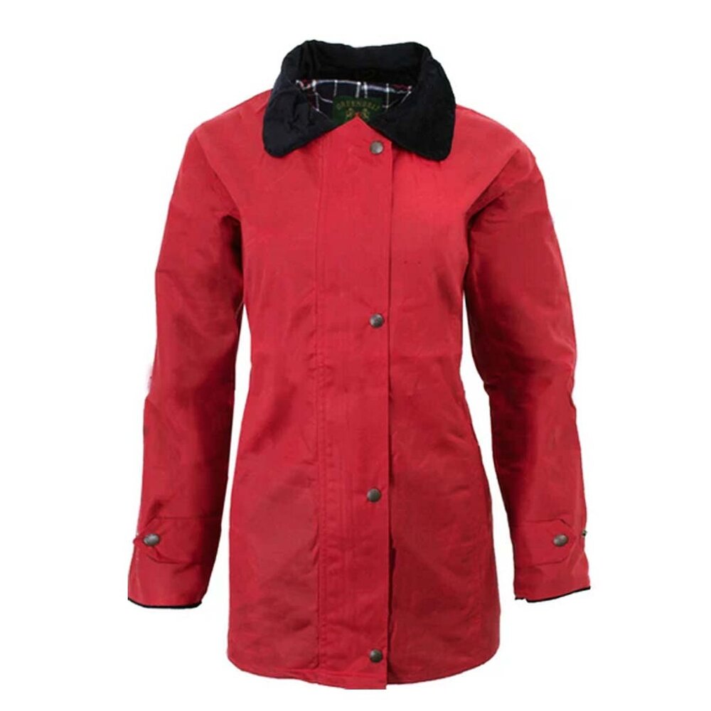 Game Classic Rood Waxjas Dames - Getailleerde Pasvorm Game Classic Rood Waxjas Dames - Getailleerde Pasvorm