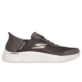 Skechers Slip-Ins Go Walk Flex Bruin Wandelsneakers Heren Skechers Slip-Ins Go Walk Flex Bruin Wandelsneakers Heren