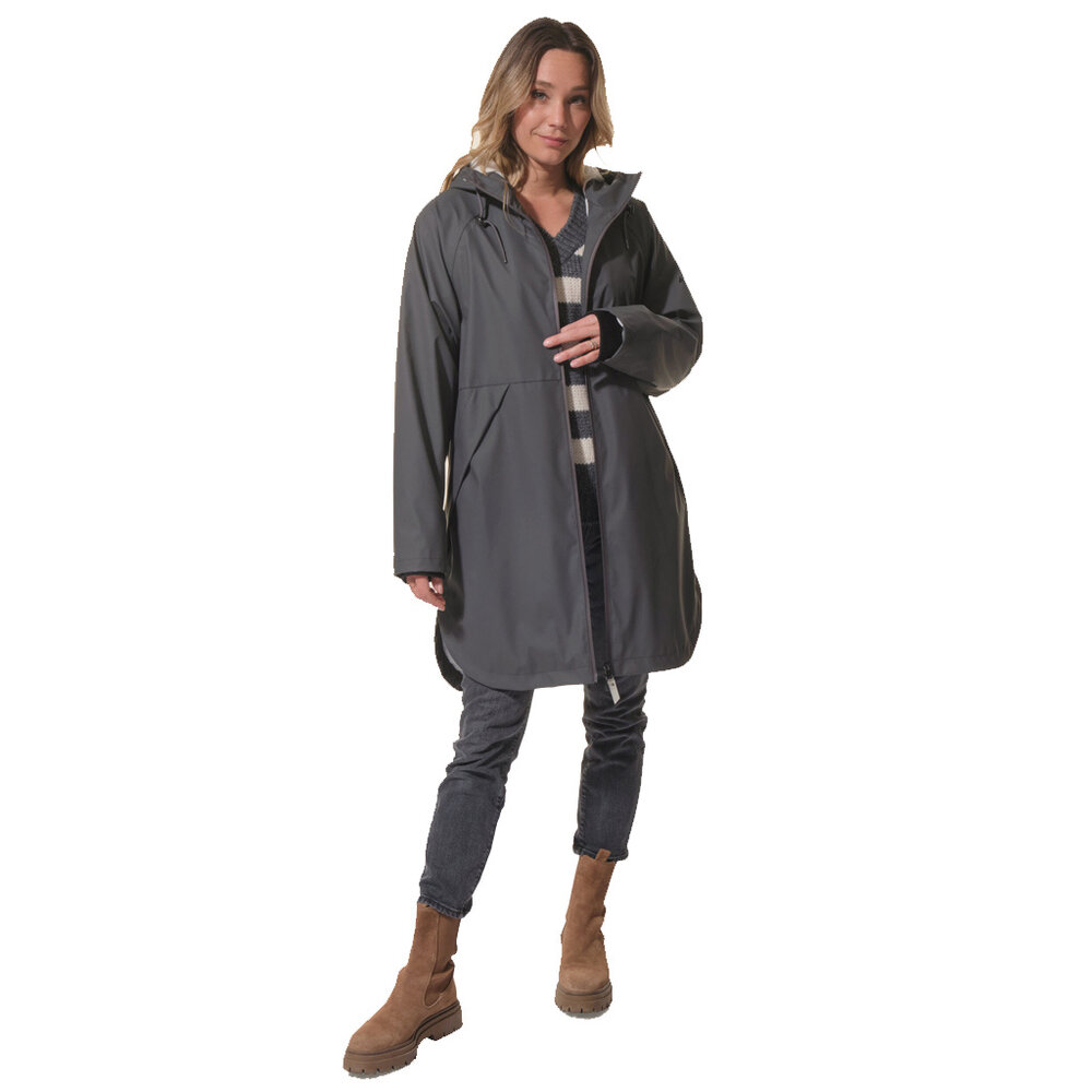 Hublot Libona Carbon Regenjas met Fleecevoering Dames Hublot Libona Carbon Regenjas met Fleecevoering Dames