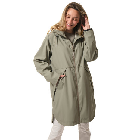 Hublot Libona Tea Regenjas met Fleecevoering Dames Hublot Libona Tea Regenjas met Fleecevoering Dames