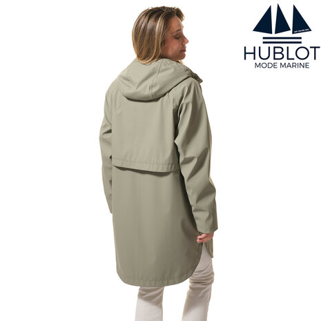 Hublot Libona Tea Regenjas met Fleecevoering Dames Hublot Libona Tea Regenjas met Fleecevoering Dames