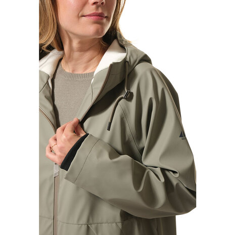 Hublot Libona Tea Regenjas met Fleecevoering Dames Hublot Libona Tea Regenjas met Fleecevoering Dames