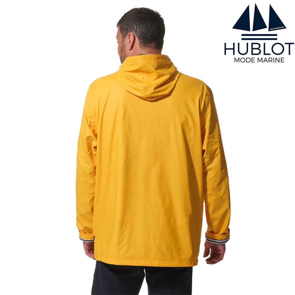 Hublot Stratus Geel Regenjas met Fleecevoering Hublot Stratus Geel Regenjas met Fleecevoering