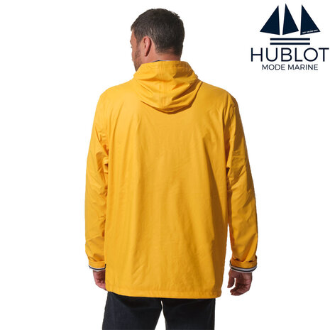 Hublot Stratus Geel Regenjas met Fleecevoering Hublot Stratus Geel Regenjas met Fleecevoering