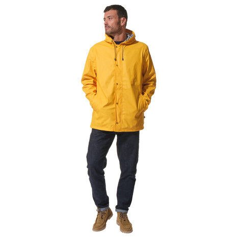 Hublot Stratus Geel Regenjas met Fleecevoering Hublot Stratus Geel Regenjas met Fleecevoering