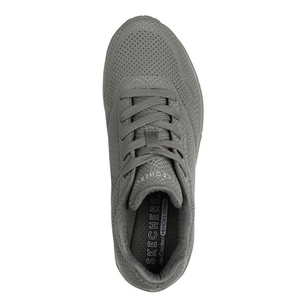 Skechers Uno Shiny Scale Olive Wandelschoenen Dames Skechers Uno Shiny Scale Olive Wandelschoenen Dames