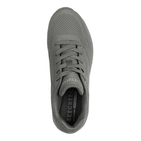 Skechers Uno Shiny Scale Olive Wandelschoenen Dames Skechers Uno Shiny Scale Olive Wandelschoenen Dames