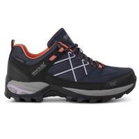 Regatta Samaris Low Isotex Navy Lilac Wandelschoenen Dames