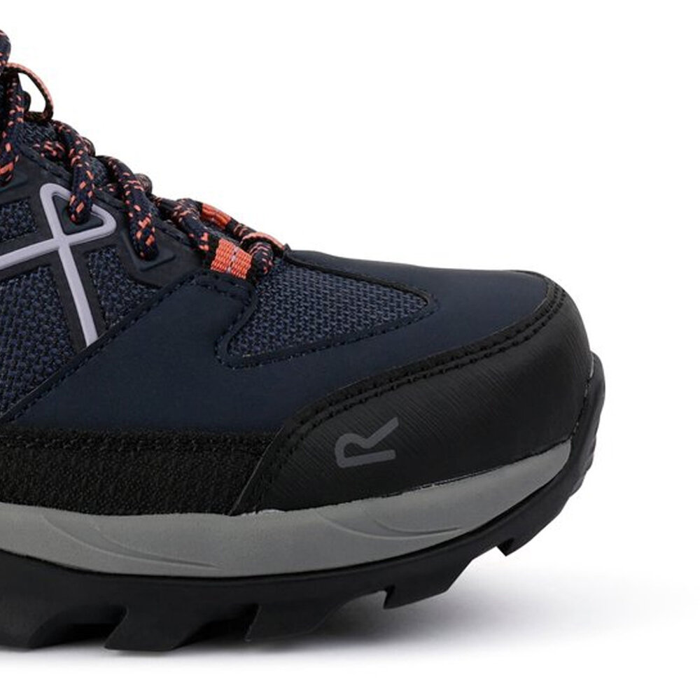 Regatta Samaris Low Isotex Navy Lilac Wandelschoenen Dames