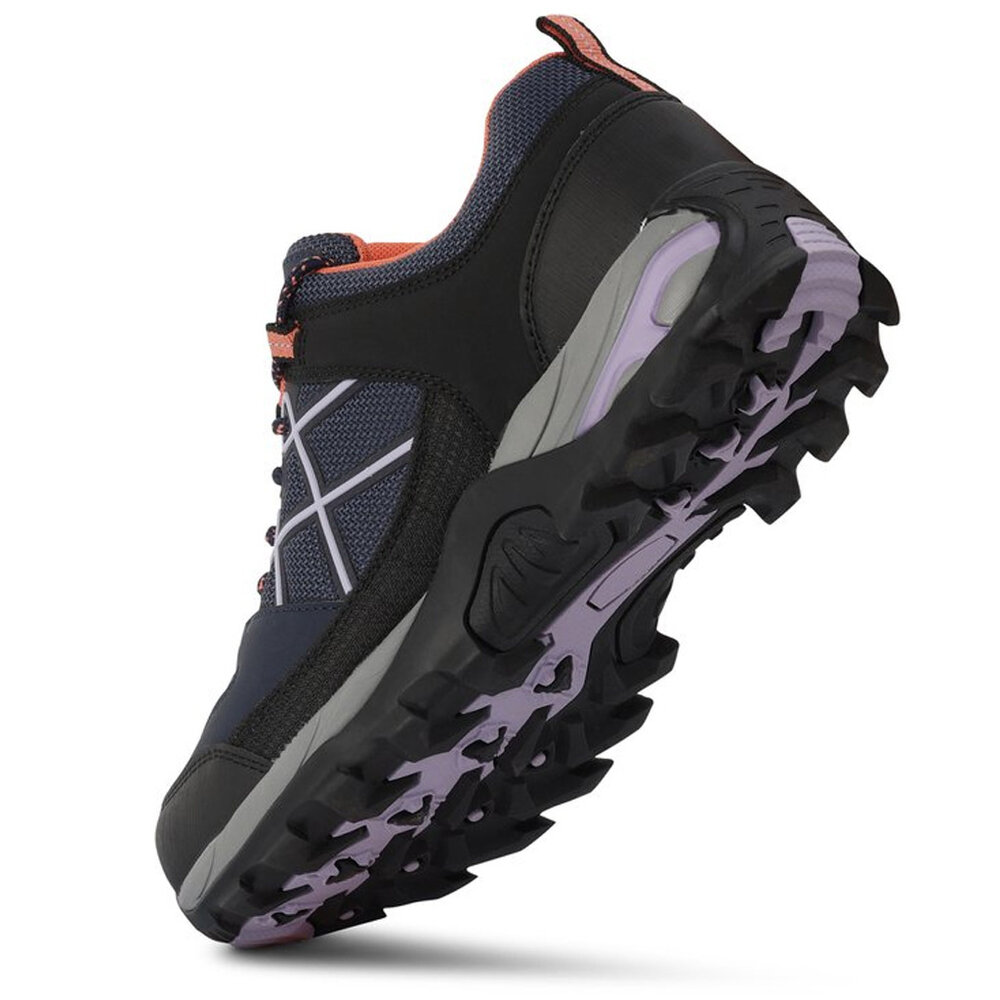 Regatta Samaris Low Isotex Navy Lilac Wandelschoenen Dames