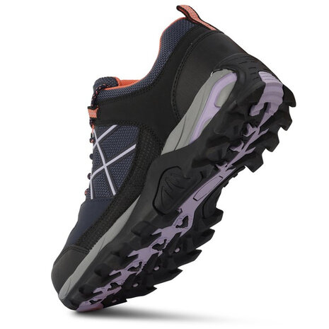 Regatta Samaris Low Isotex Navy Lilac Wandelschoenen Dames