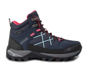 Regatta Samaris Mid Isotex Navy Pink Wandelschoenen Dames Regatta Samaris Mid Isotex Navy Pink Wandelschoenen Dames