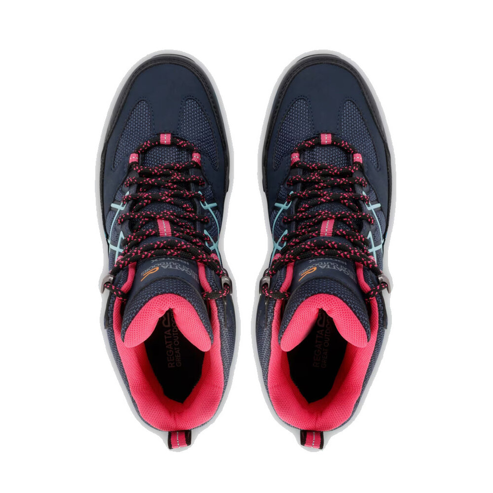 Regatta Samaris Mid Isotex Navy Pink Wandelschoenen Dames