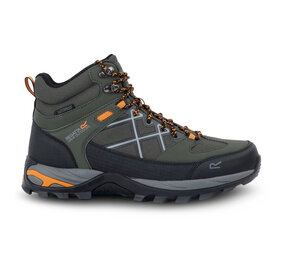 Regatta Samaris Mid Isotex Dark Khaki Fox Wandelschoenen Heren Regatta Samaris Mid Isotex Dark Khaki Fox Wandelschoenen Heren