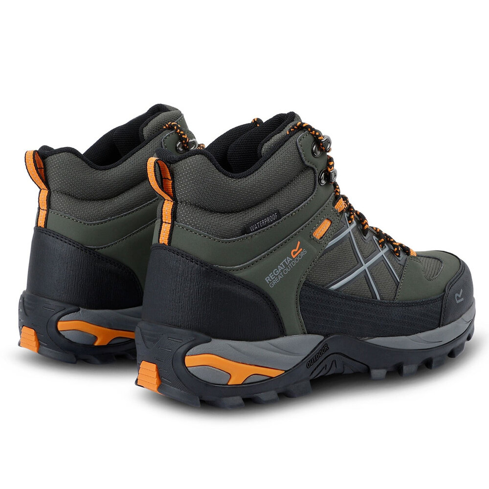 Regatta Samaris Mid Isotex Dark Khaki Fox Wandelschoenen Heren Regatta Samaris Mid Isotex Dark Khaki Fox Wandelschoenen Heren