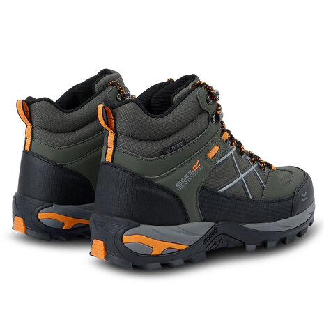 Regatta Samaris Mid Isotex Dark Khaki Fox Wandelschoenen Heren Regatta Samaris Mid Isotex Dark Khaki Fox Wandelschoenen Heren