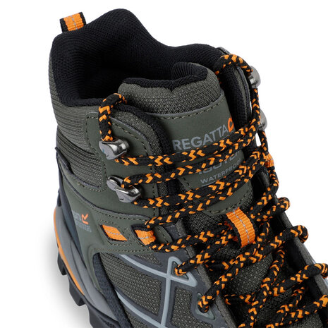 Regatta Samaris Mid Isotex Dark Khaki Fox Wandelschoenen Heren Regatta Samaris Mid Isotex Dark Khaki Fox Wandelschoenen Heren