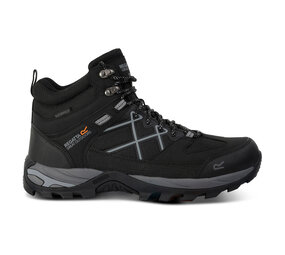 Regatta Samaris Mid Isotex Black Granite Wandelschoenen Heren Regatta Samaris Mid Isotex Black Granite Wandelschoenen Heren