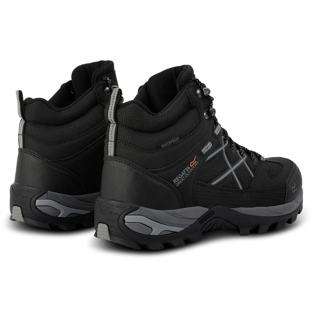 Regatta Samaris Mid Isotex Black Granite Wandelschoenen Heren