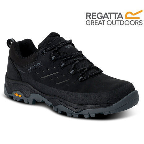 Regatta Blake Low Isotex Black Wandelschoenen Heren Regatta Blake Low Isotex Black Wandelschoenen Heren